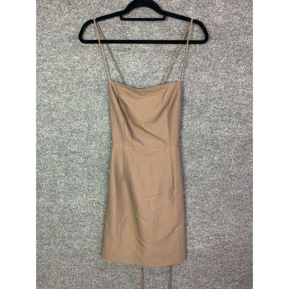 NEW Lichi Women's‎ Mini Dress Spaghetti Straps Corset Back SZ M